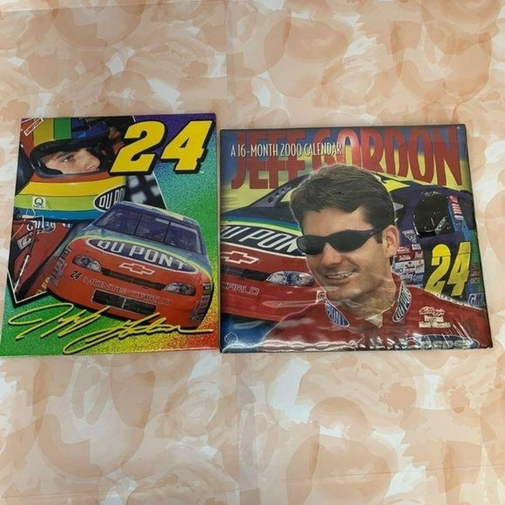 Jeff Gordon #24 Folder and‎ Year 2000 Calendar